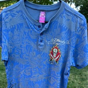 Edhardy designer custom t-shirt